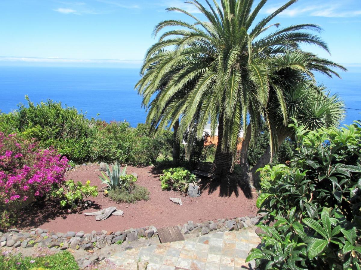 Casa Gloria, Garafia, Impresionante Vista Al Mar Villa Luaran gambar